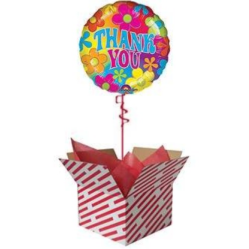 Retro Thank You Balloon Gift