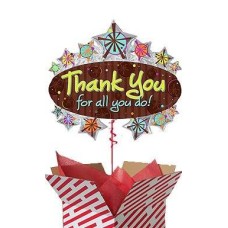 Large Thank You Marquee Balloon