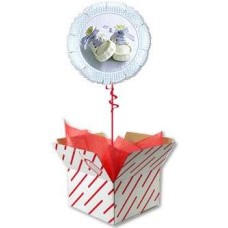 Baby Boy Shoes Balloon
