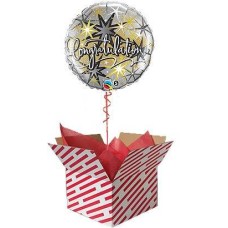 Congratulations Elegant Helium Balloon