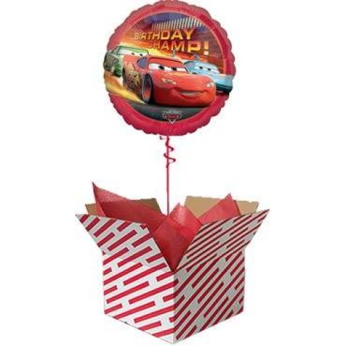 Disney Cars Birthday Champion Balloon