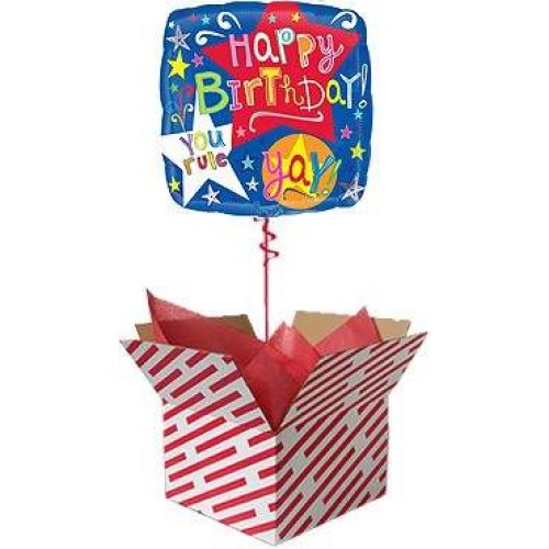 Birthday Stars Balloon Gift