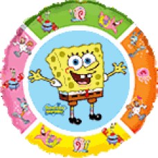 18" LOOSE SPONGBOB and FRIENDS FOIL