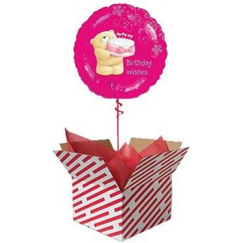 Forever Friends Birthday Wishes Balloon