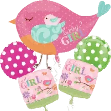 It's a Baby Girl - Balloon bouquet