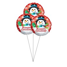 Cheerful Snowman Balloon