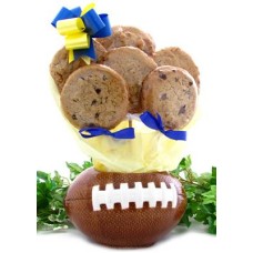 Football Gluten Free Cookie Bouquet (1/2 Dozen)