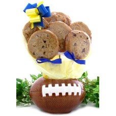 Gluten Free Football Cookie Gift Bouquet (1/2 Dozen)