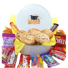Halloween Cookie Snack Tin