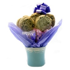 Lace Trim Cookie Pot