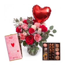 RED TEMPTATION - 15 roses