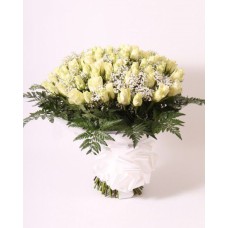 Bouquet of white roses (Small)
