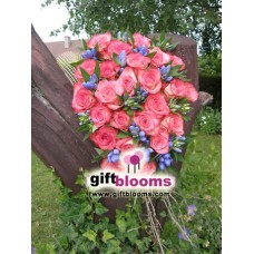 Bouquet of flowers A Spray of Roses