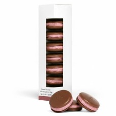 Raspberry Macarons