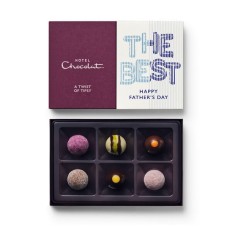6-Piece A Twist of Tipsy Father's Day Chocolate Box