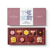 9-Piece Exuberantly Fruity Father's Day Chocolate Box