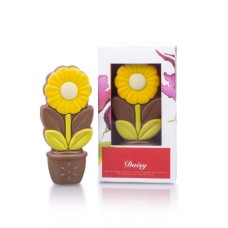 Daisy yellow - yellow chocolate flower