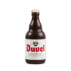 Duvel dark beer bottle