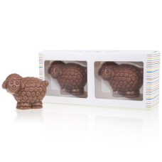 Two Sheep Made Of Milk Chocolate