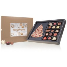 Festive ChocoPostcard Gold Maxi