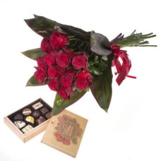 Rose Wishes and Premiere Chocolates