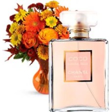 Chanel Coco Mademoiselle + Flowers (Classic Composition)