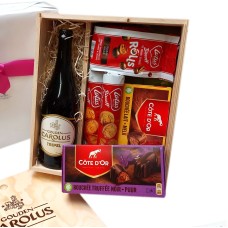 Belgian Beer Tripel And Belgian Chocolate To Enjoy