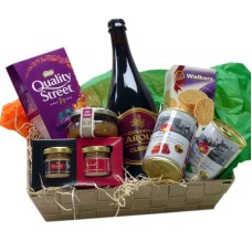 Aperitif Basket With Foie Gras And Belgian Beer