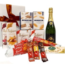Belgian-French gift package with Premier Cru Champagne