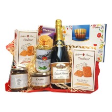 Champagne With Delicious Sweet And Savory