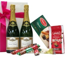 Duo Premier Cru Champagne And Belgian Treats