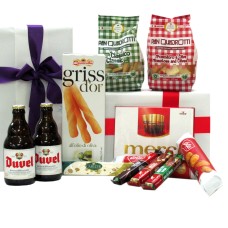 Duvel Beers With Belgian Delicacies And Savory Snacks