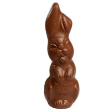 Milk Chocolate Laughing Hare Callebaut 36 Cm