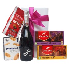 Belgian Gift Package With Italian Bubbles
