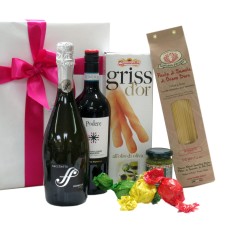 Prosecco Italian Wine And Italian Goodies As A Gift