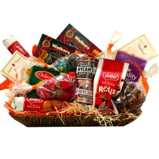 Giant Candy Basket With Coffee As A Promotional Gift