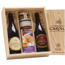 Duo Of Belgian Beer And Savory Snacks As A Gift