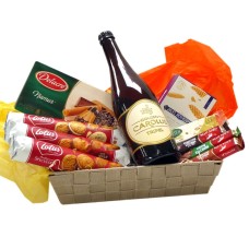 Candy Basket With Belgian Beer Tripel