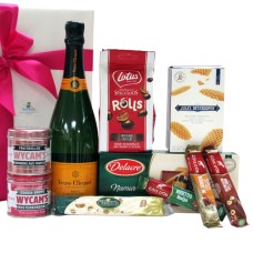 Veuve Clicquot And Belgian Candy Package As A Gift