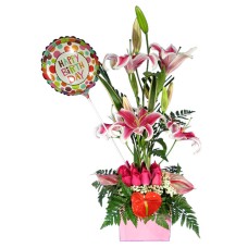 Floral Arrangement For Birthday-12