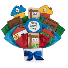 Home Sweet Home Cookie Bouquet (5 Cookie Count)