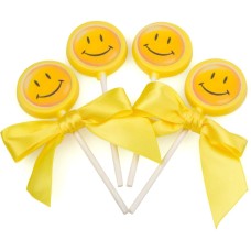 Chocolate Picture Lollipop-1.5 inch