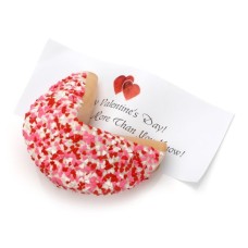 Heart Sprinkles Baby Giant Fortune Cookie