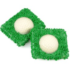 Golf Ball Chocolate Half Graham- Single