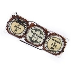 Edible Print (TM) Apothecary Clear Box of 3 Oreos