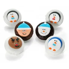 Winter Delight Chocolate Dipped & Decorated OreosÂ®- Individually Wrapped