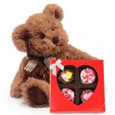 Lil "Bear"-Er Of Sweetheart Belgian Chocolate Oreos®