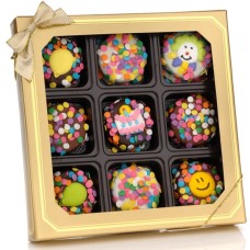 Birthday Chocolate Dipped Oreos, Box of 9