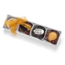Graduation Chocolate Dipped Sandwich Cookie Set