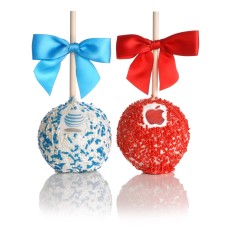 Logo Caramel Chocolate Apples- Single